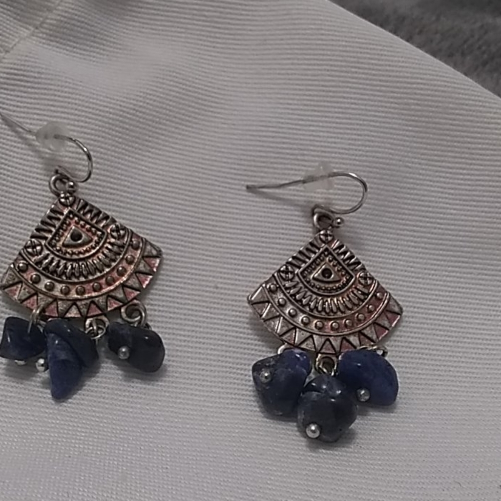 Two pairs of earrings,free with purchase over 50